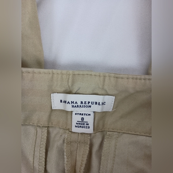 BANANA REPUBLIC Harrison FitCasual Work Dressy Pinstriped Trousers Pants(#1,306) - Picture 2 of 5